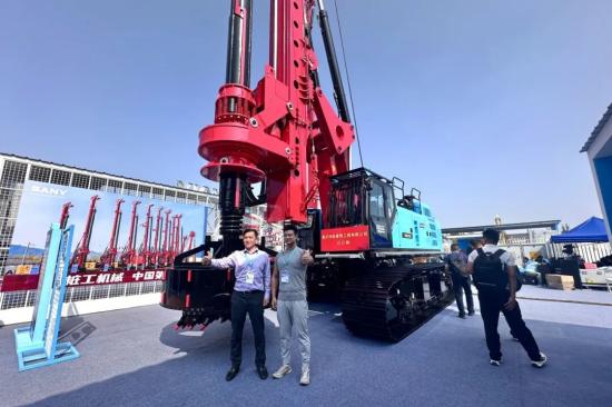 十年信赖，再次选择！三一电动旋挖钻机北京展上获老客户火速订购
