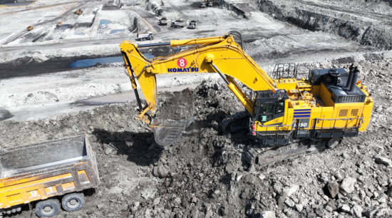 日挖两万方丨小松PC1350-11R用实力诠释“高效与可靠”