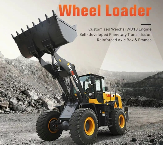 智造·领航 | 山推L55-B5轮式装载机：多工况重载王者，效率新标杆