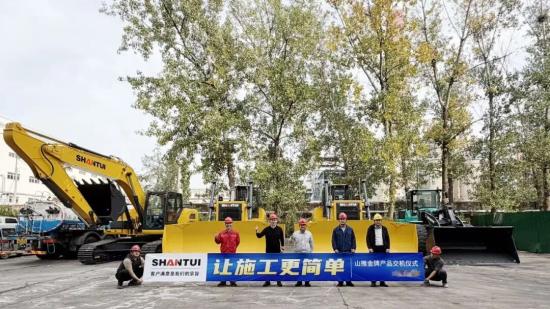 山推设备交付山东电厂，专业服务诠释品质承诺