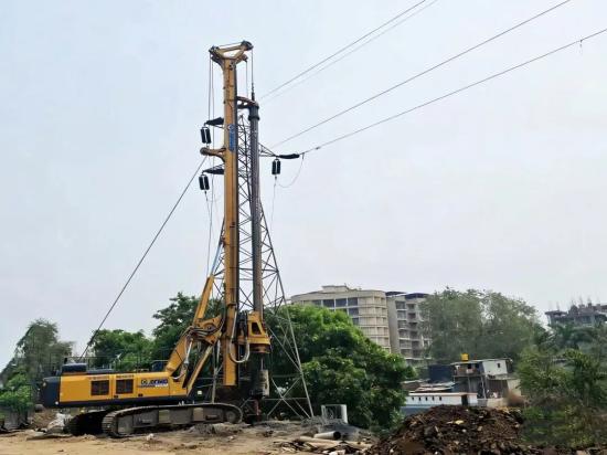 高效适配！徐工旋挖钻机征服南亚复杂地层