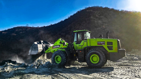 【好车推荐】雷沃FL978K-H混动装载机，混动先锋，节能悍将！