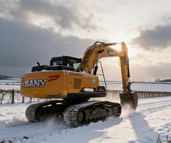 三一服务：风雪逆行，步履不停。