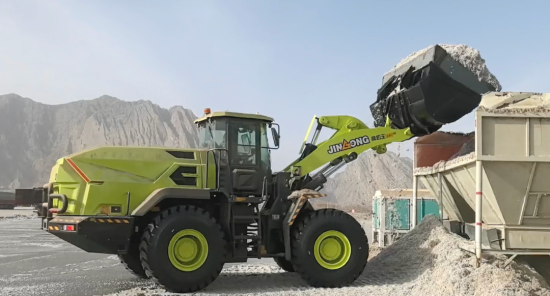 绿色降本新标杆丨晋工新能源电动装载机守护大国食用油安全！