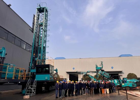 山河智能最大牙轮钻机进军南美高端矿山市场，彰显中国制造硬实力