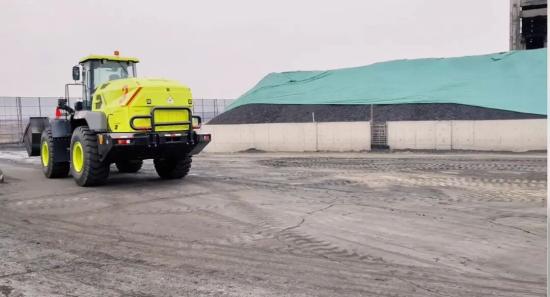 晋工新能源电动装载机批量交付宁夏大型煤矿！