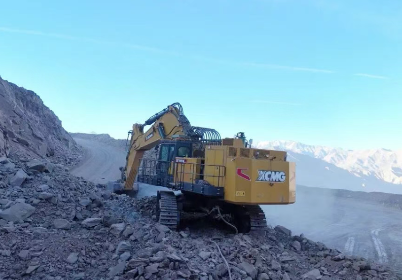 行业首例！徐工XE1350E拖电远程智能电挖在镜铁山矿高效运营