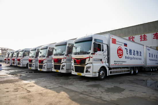 凝心聚力 决胜开门红——汕德卡TIR跨境运输100台暨首批50台成功交付！
