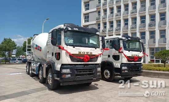 国内首款轻量化智联搅拌车发布