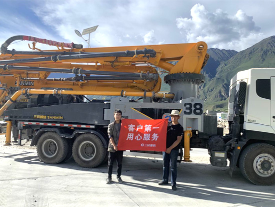 混凝土泵车泵送时常见问题的处理方法