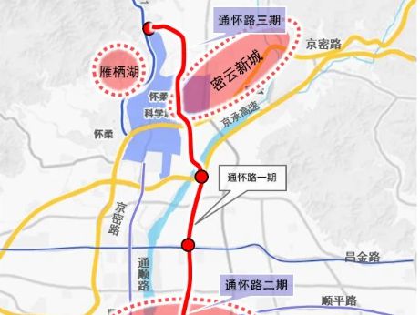 批复啦！这条直通副中心的道路即将开工！全长49公里
