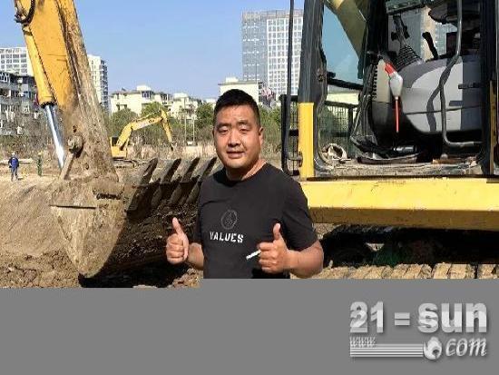 从业18载，小松挖掘机成就他的高质量工程