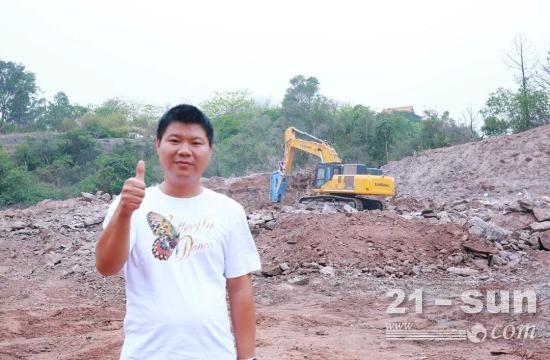 柳工CLG956EHD实力卓绝，强悍设备助力广东河源校园翻建工程