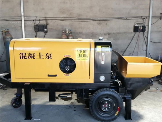 混凝土输送泵车的作用