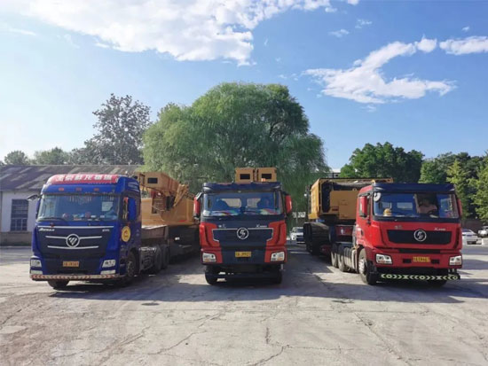 献礼百年 业绩飘红｜ 北京中车重工旋挖钻机齐发车！