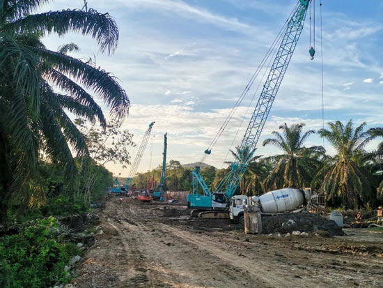 山河智能“疫”势增长！马来西亚东海岸铁路（ECRL）桩基项目进入建设高峰期