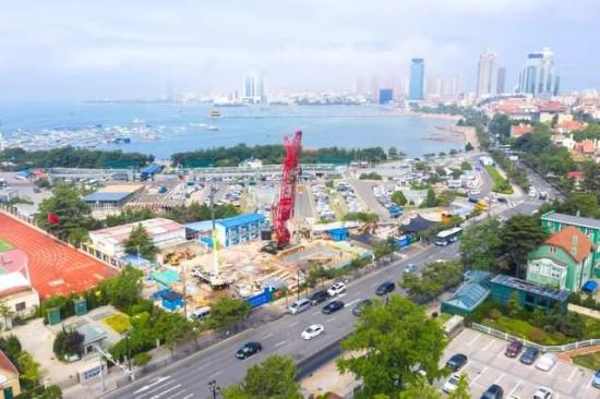 青岛地铁4号线首座掘进机隧道双线贯通