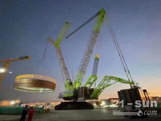 大国重器再组“CP” 中联重科牵手“华龙一号”实现高精准吊装