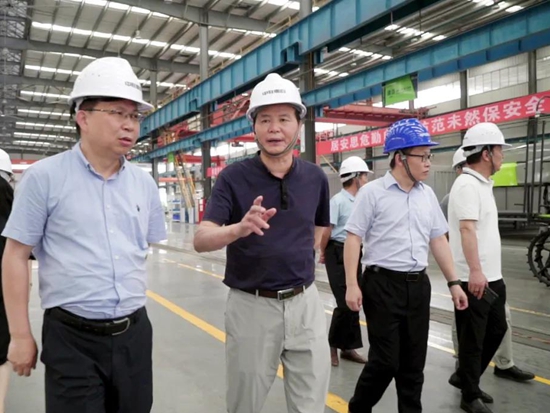 农业农村部农业机械化总站副站长徐振兴一行调研中联农机汉寿事业部