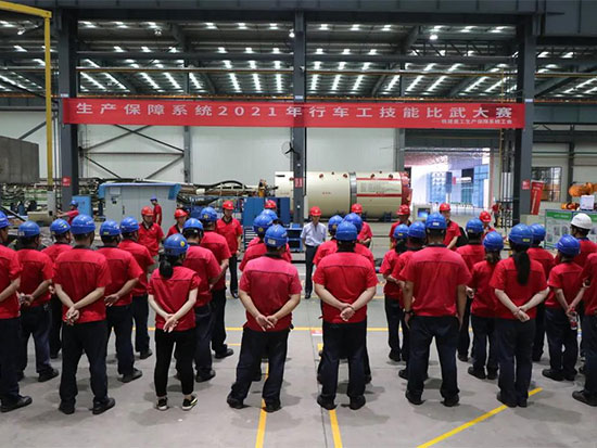 稳中取胜！铁建重工2021年行车工技能比武大赛圆满落幕