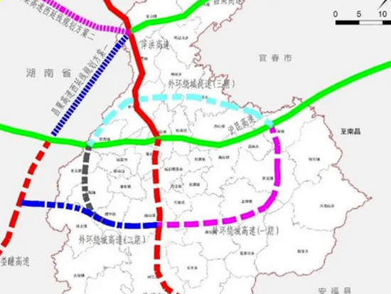 萍乡要建绕城高速、机场等，看经过你家吗！