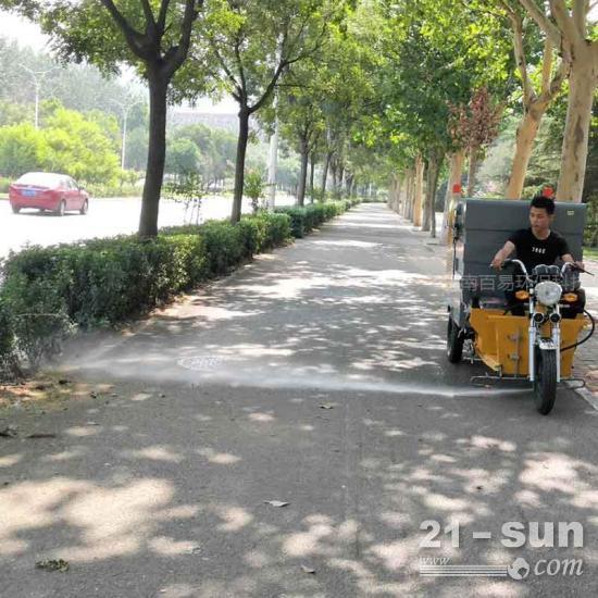 三轮高压清洗车操作流程说明