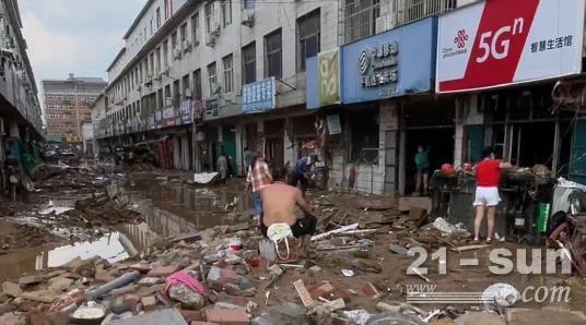 河南灾后重建，山猫也想出一份力