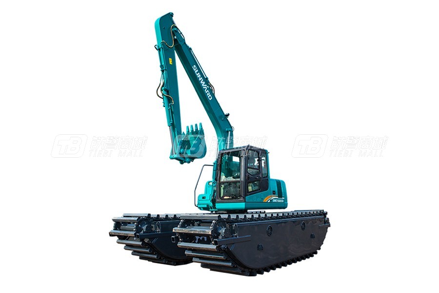 山河智能湿地挖掘机SWE210SD产品特点介绍