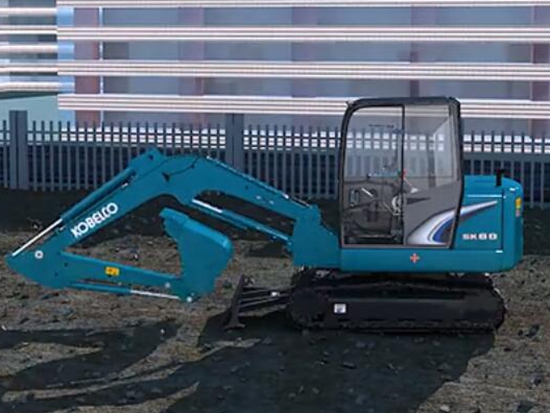 神钢挖掘机产品介绍SK60-8