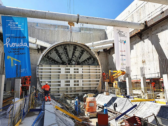 “中铁777号”顺利贯通巴黎地铁16号线第一区间