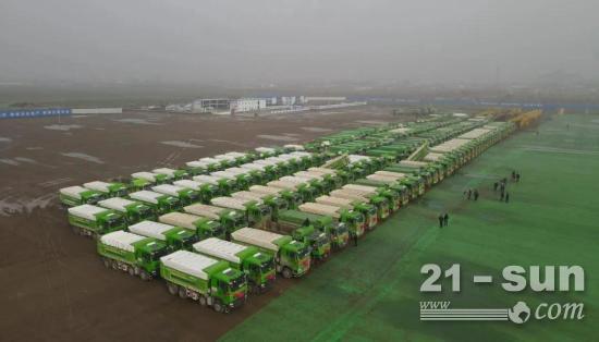 百辆中国重汽自卸车助力保定建设！哪款车这么给力？