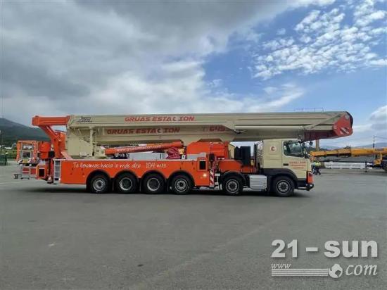 104米、63吨、6轴！Bronto S104HLA交付西班牙客户