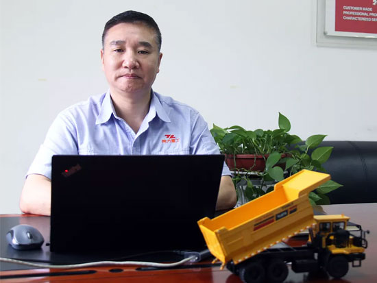 同力重工副总经理杨建耀：让矿山运输更绿色高效