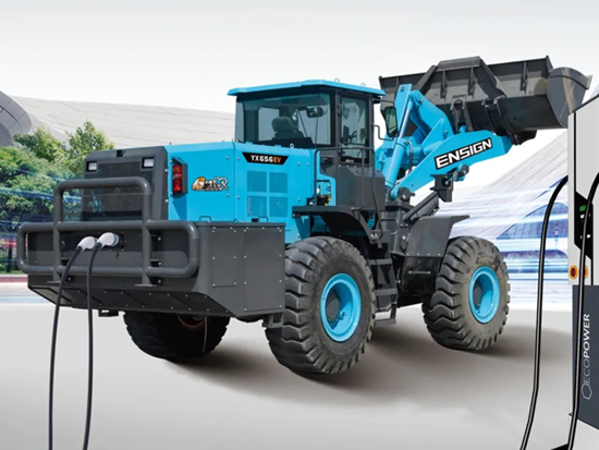 英轩重工YX656EV电动装载机精讲—电池篇