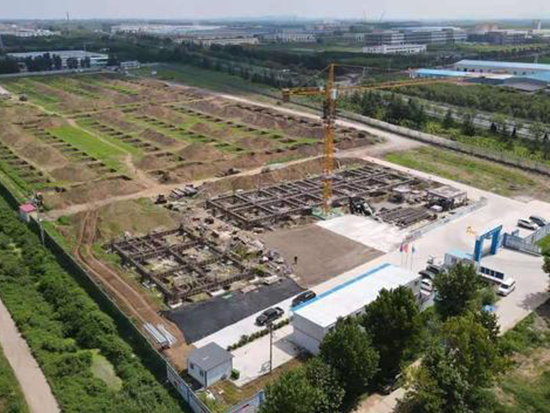 即墨重工机械产业园项目开工建设，正在研发的80米泵车将再次刷新世界纪录