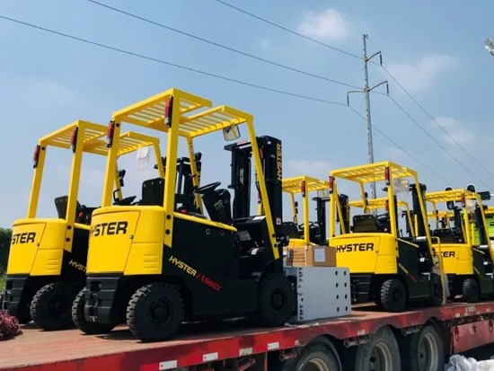 海斯特叉车在烟草储运行业再掀交车热潮！