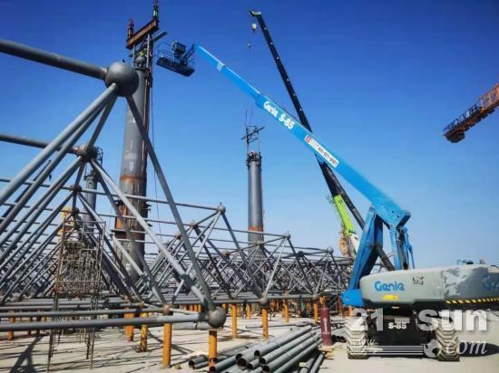 超300台宏信建发高空车全线参与杭州亚运会工程建设