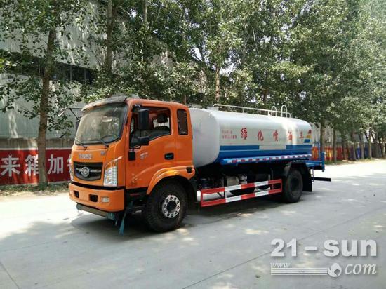 济宁祥农公告新款车型上市 唐骏T7 15吨绿化洒水车