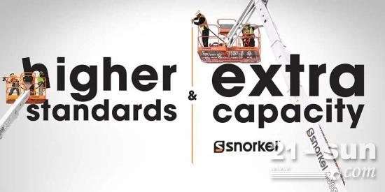 Snorkel 升级中型伸缩臂高空作业平台系列