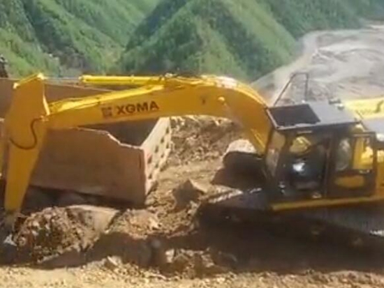 厦工智能挖掘机在矿山应用纪实03