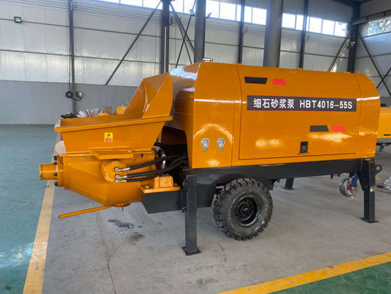 卧式液压混凝土输送泵为什么深受建筑领域亲睐