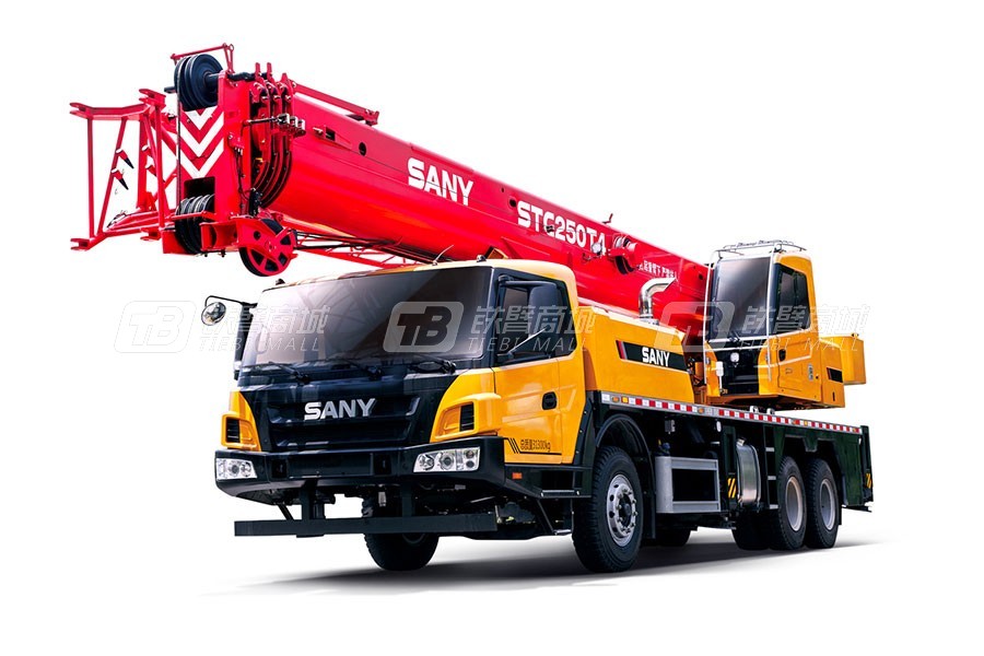 三一汽车起重机STC250T4产品特点介绍