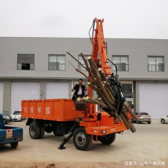 四不像随车挖掘机作用，什么是随车抓木机？
