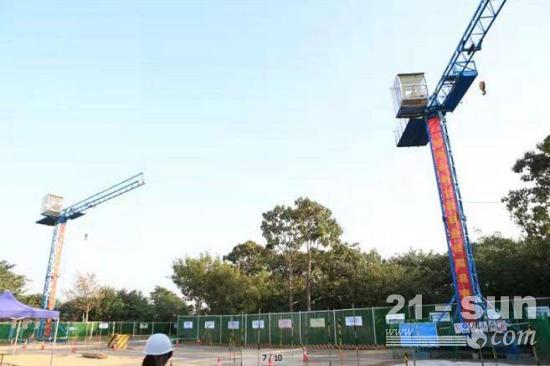 空中绝活大比拼！郑州市第七届职业技能竞赛塔吊司机大赛开幕