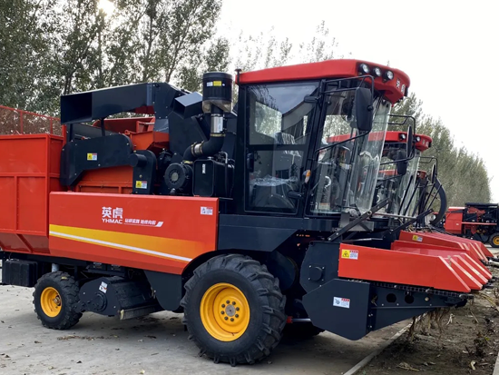 单月1500台大单，玉柴叱咤玉米收割机市场