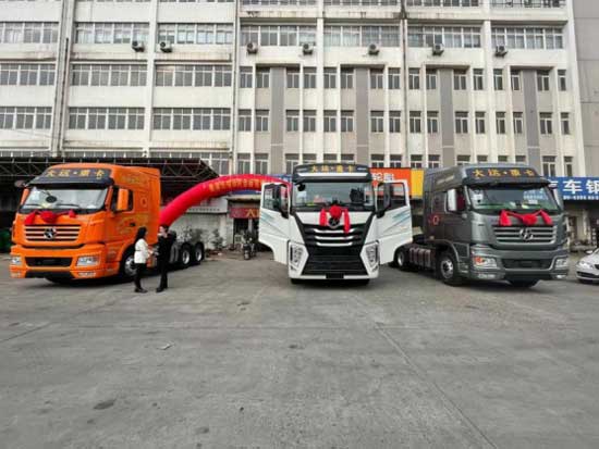 华东区域国六AMT车型大客户交车仪式圆满结束