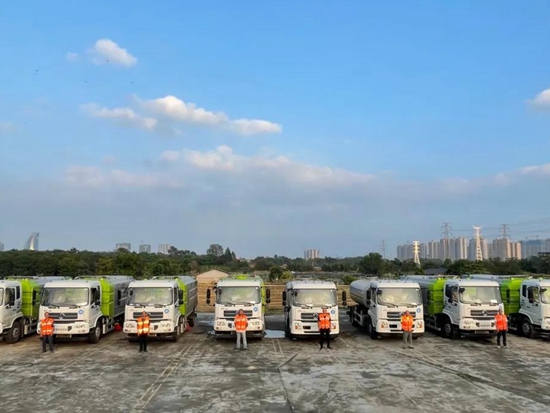 快！准！稳！盈峰速度保障高明环卫项目高效进场 —— 山水之间，最是高明