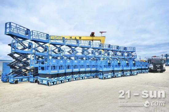 爱尔兰租赁公司Balloo Hire又接收100台Sinoboom剪叉