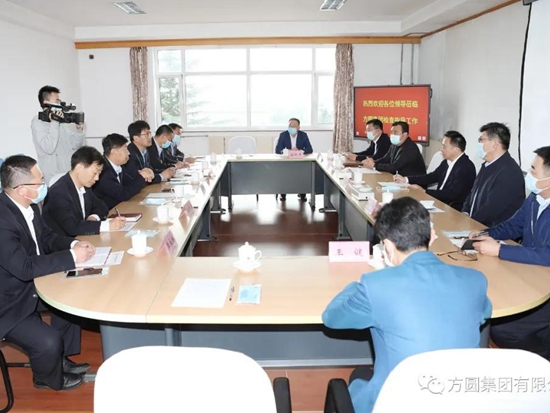 【走访调研】海阳市委书记刘宏涛走访调研方圆集团