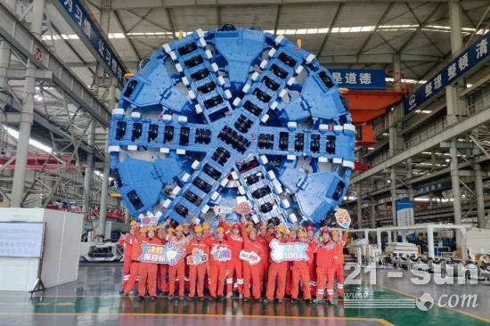 全力冲刺！中铁装备隧道掘进机生产跑出“加速度”